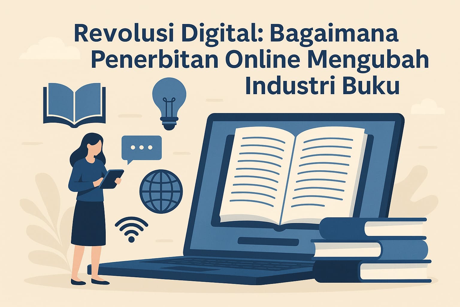 Revolusi Digital: Bagaimana Penerbitan Online Mengubah Industri Buku