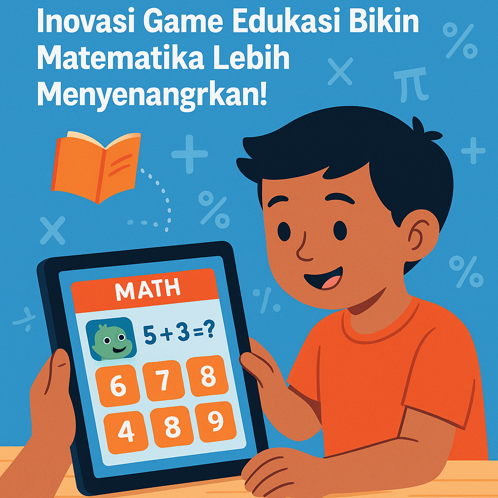 Belajar Seru Tanpa Papan Tulis: Inovasi Game Edukasi Bikin Matematika Lebih Menyenangkan!