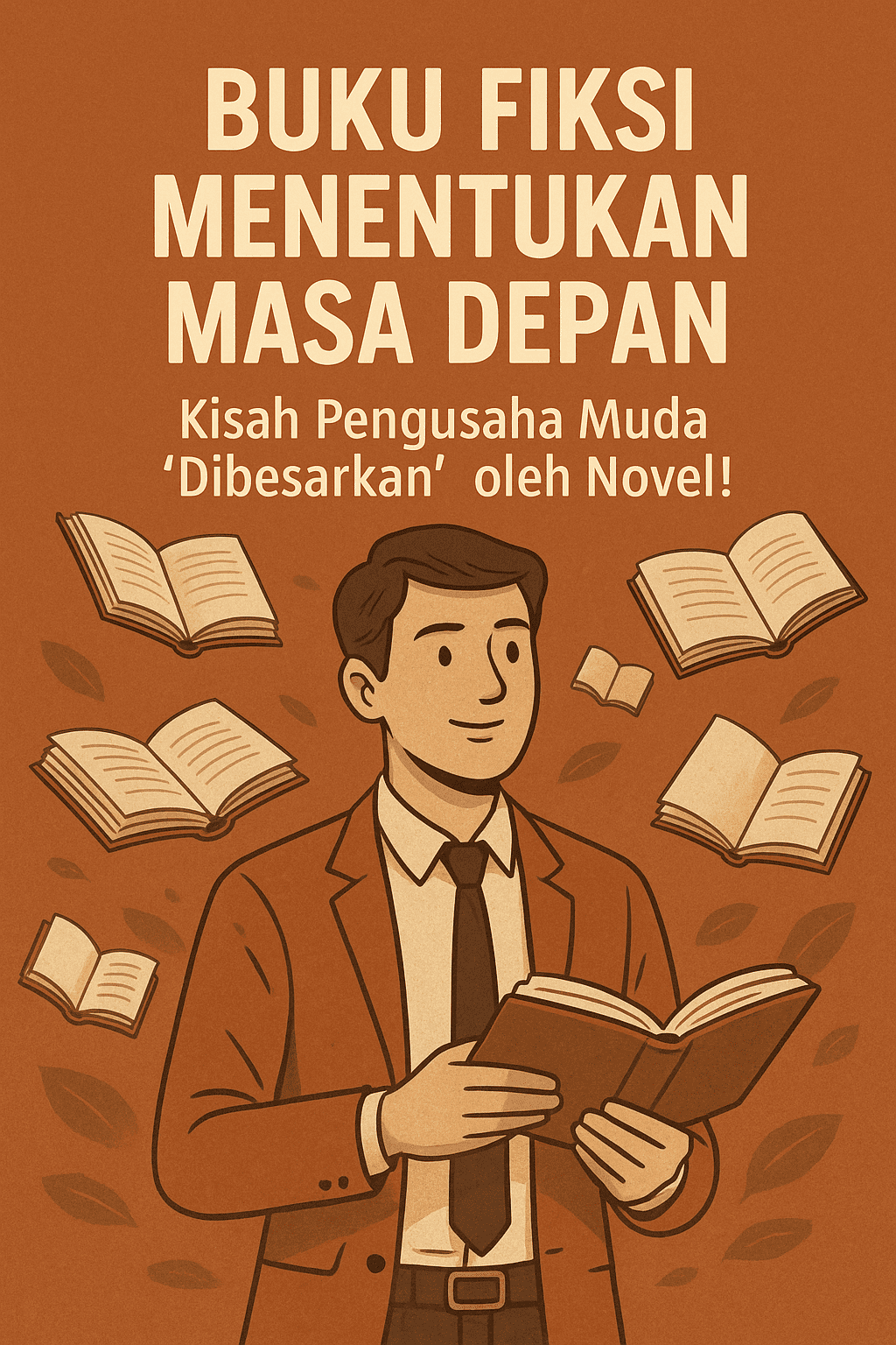 Buku Fiksi Menentukan Masa Depan: Kisah Pengusaha Muda ‘Dibesarkan’ oleh Novel!
