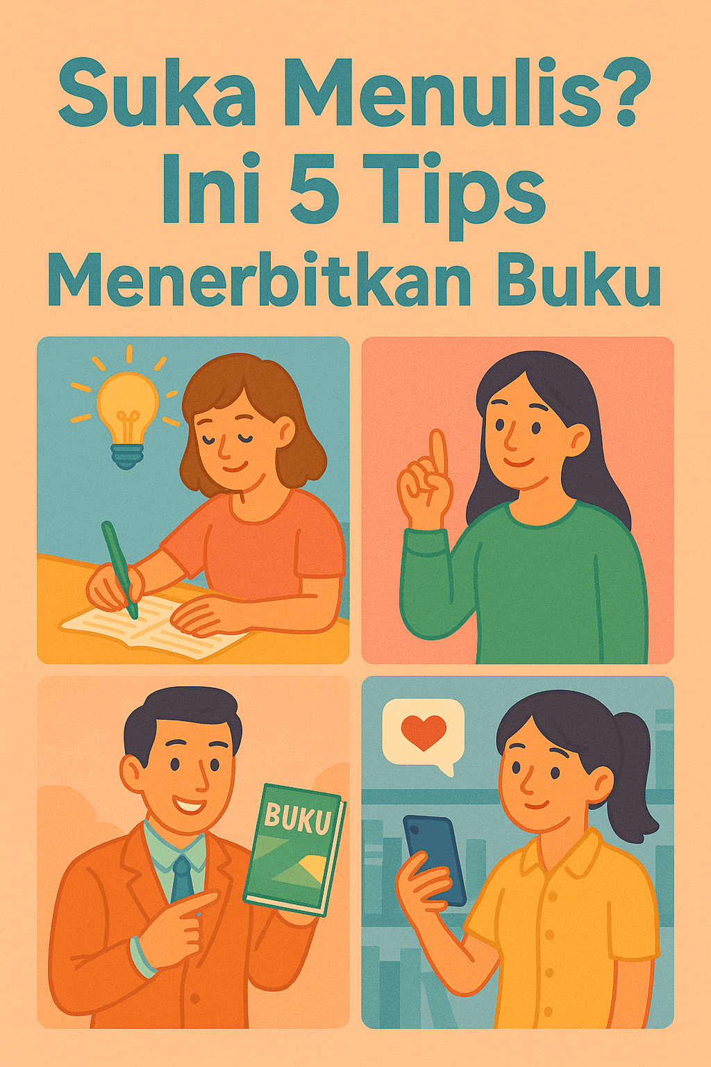 Ingin Bukumu Terbit? Simak 5 Tips Menerbitkan Buku bersama Penerbit Yaguwipa