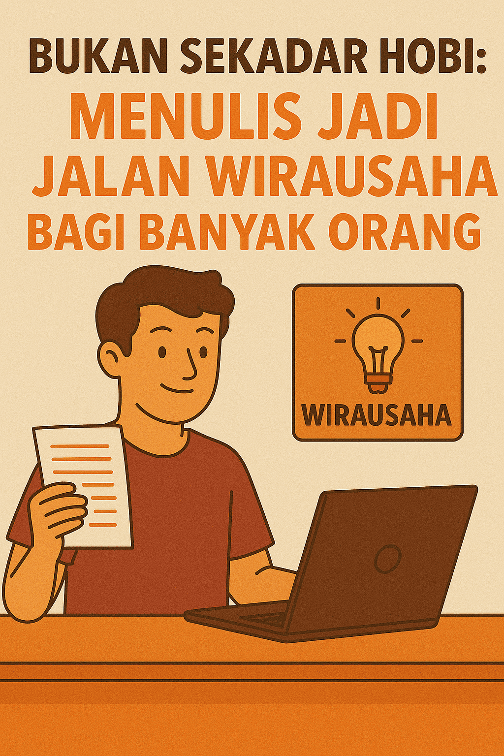 Bukan Sekadar Hobi: Menulis Jadi Jalan Wirausaha bagi Banyak Orang