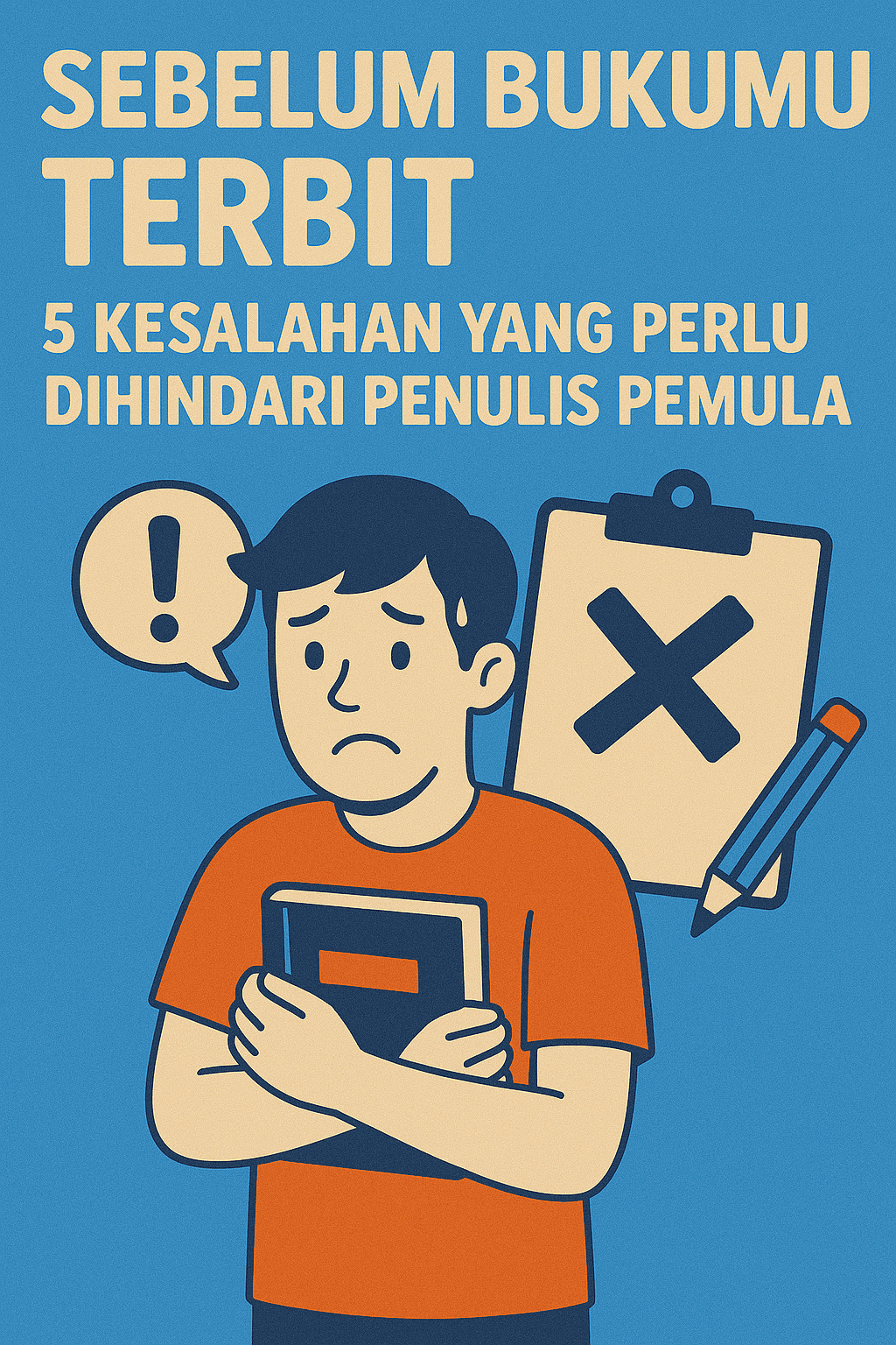 Sebelum Bukumu Terbit: 5 Kesalahan yang Perlu Dihindari Penulis Pemula