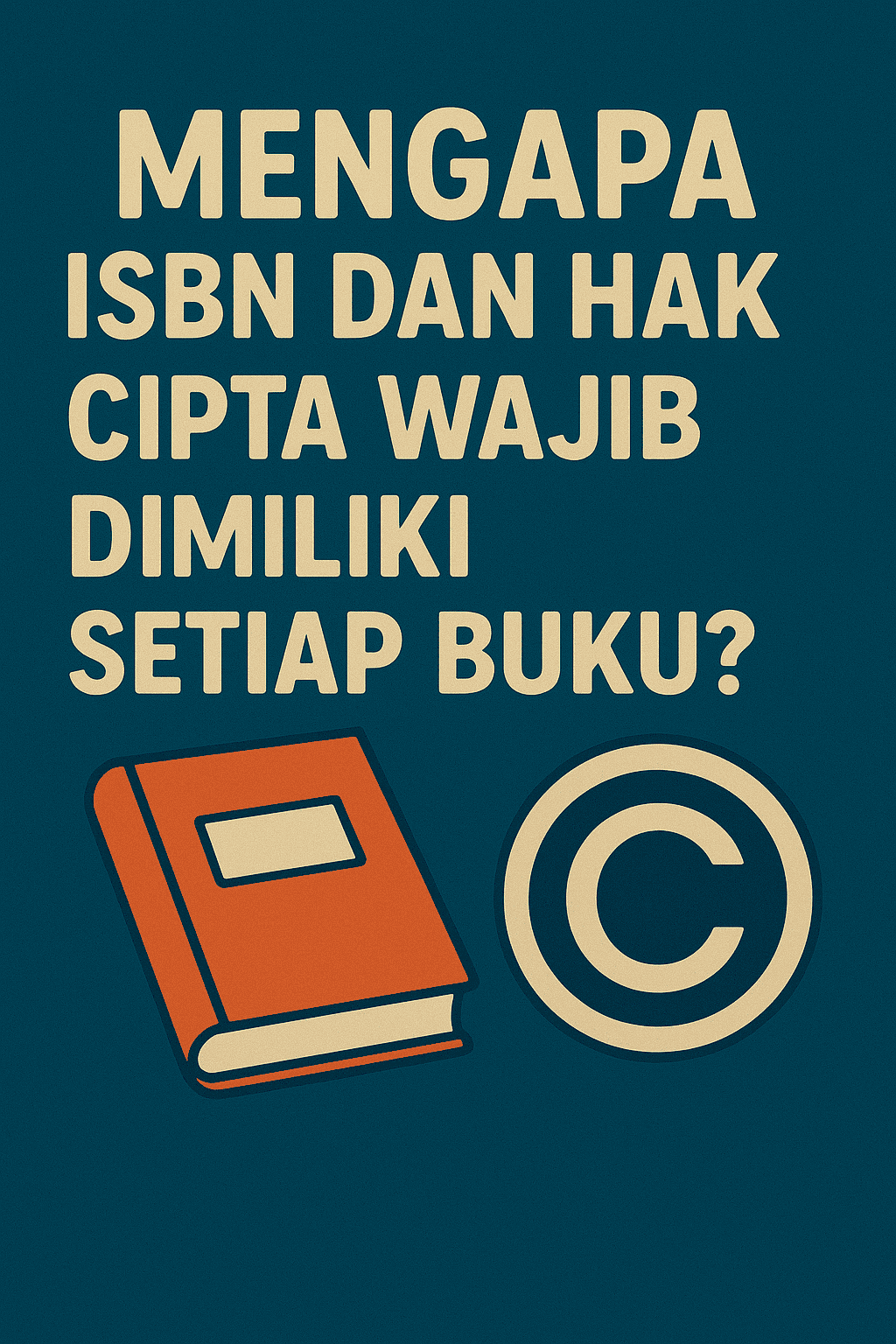 Mengapa ISBN dan Hak Cipta Wajib Dimiliki Setiap Buku?