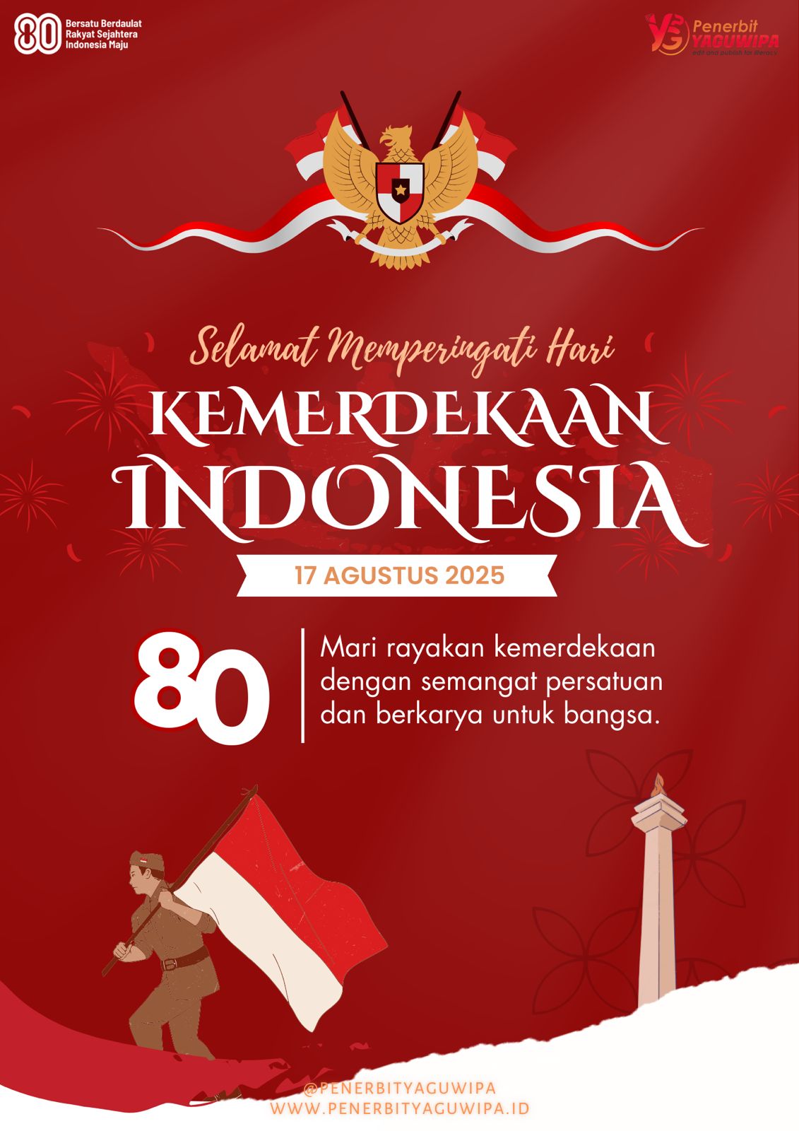 Dirgahayu Republik Indonesia ke-80