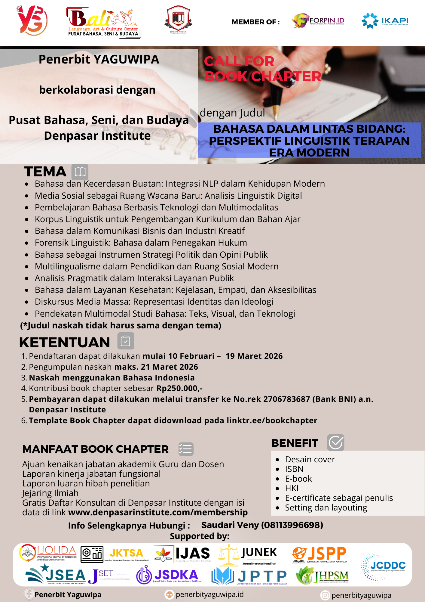 Bahasa dalam Lintas Bidang: Perspektif Linguistik Terapan Era Modern