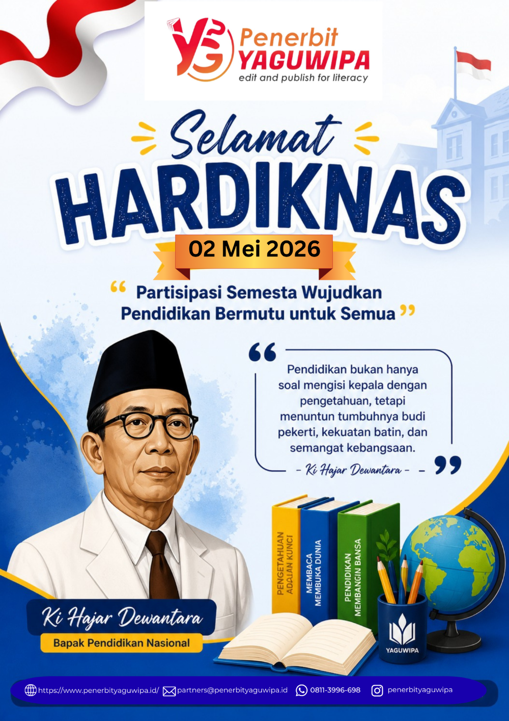 Refleksi Hari Pendidikan Nasional 2026: Peran Literasi dalam Mewujudkan Pendidikan Berkualitas