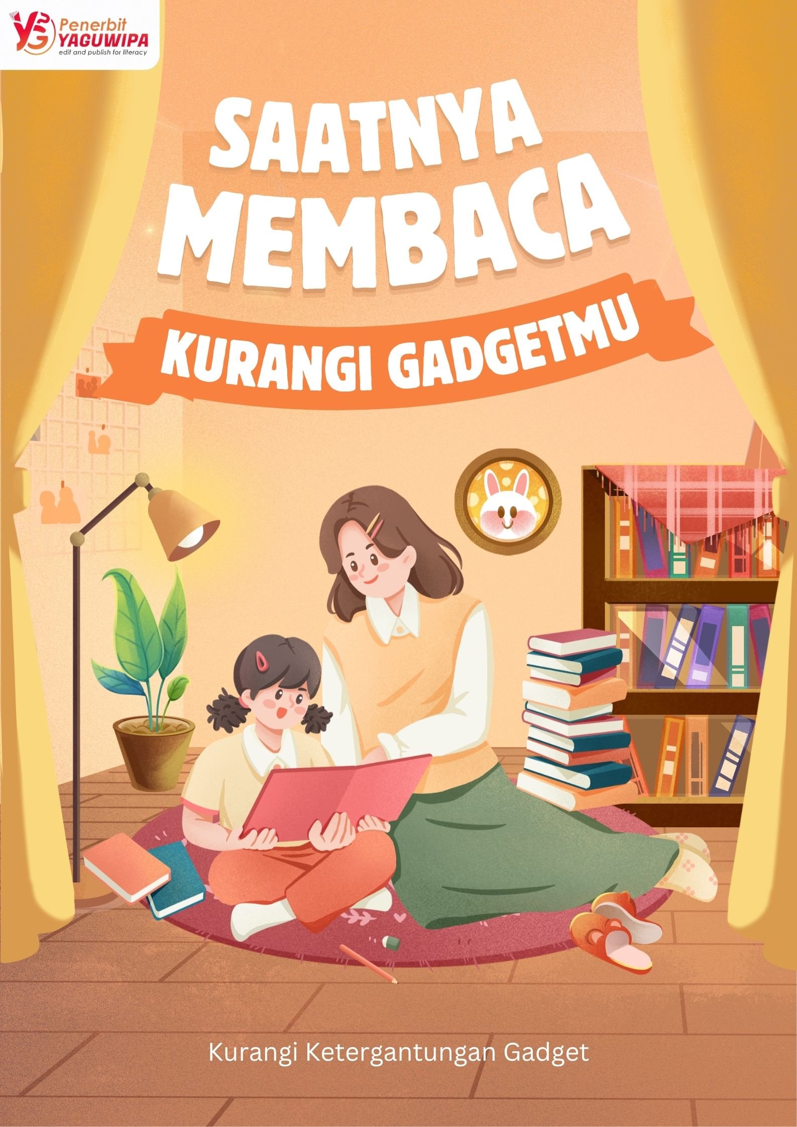 Saatnya Membaca, Kurangi Ketergantungan Gadget