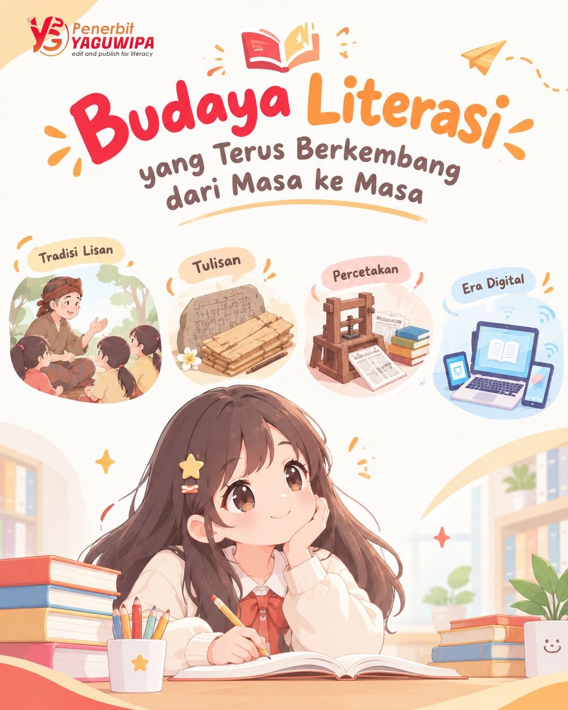 Budaya Literasi yang Terus Berkembang dari Masa ke Masa