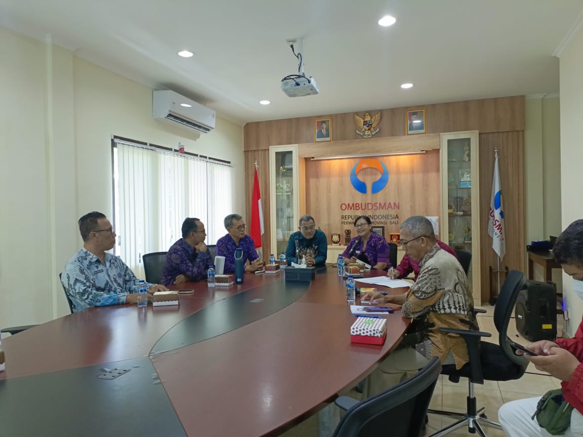 Menyamakan Persepsi Pelaksanaan PPDB yang Objektif, Transparan, dan Akuntabel, BPMP Bali bertemu Ombudsman dan Tokoh Masyarakat