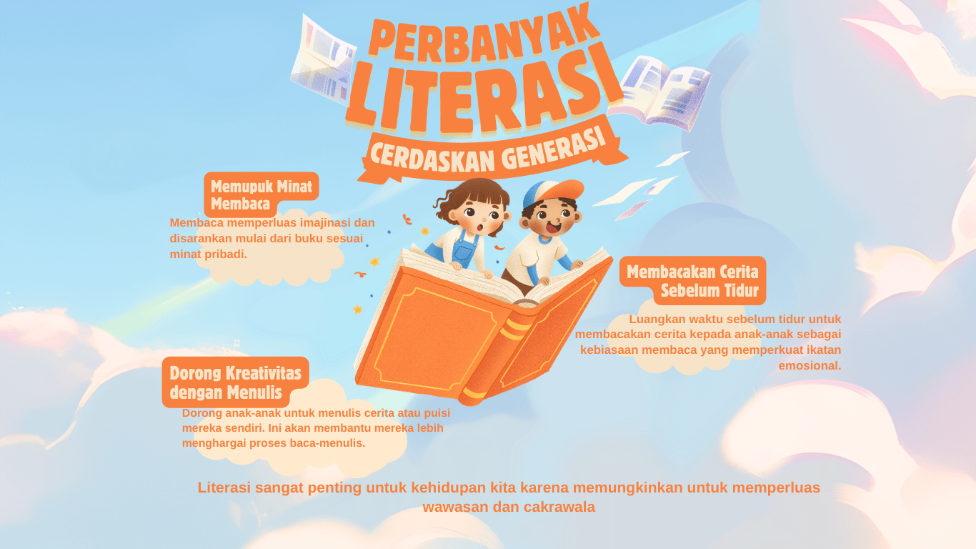 Peningkatan Signifikan dalam Presentasi Tingkat Literasi